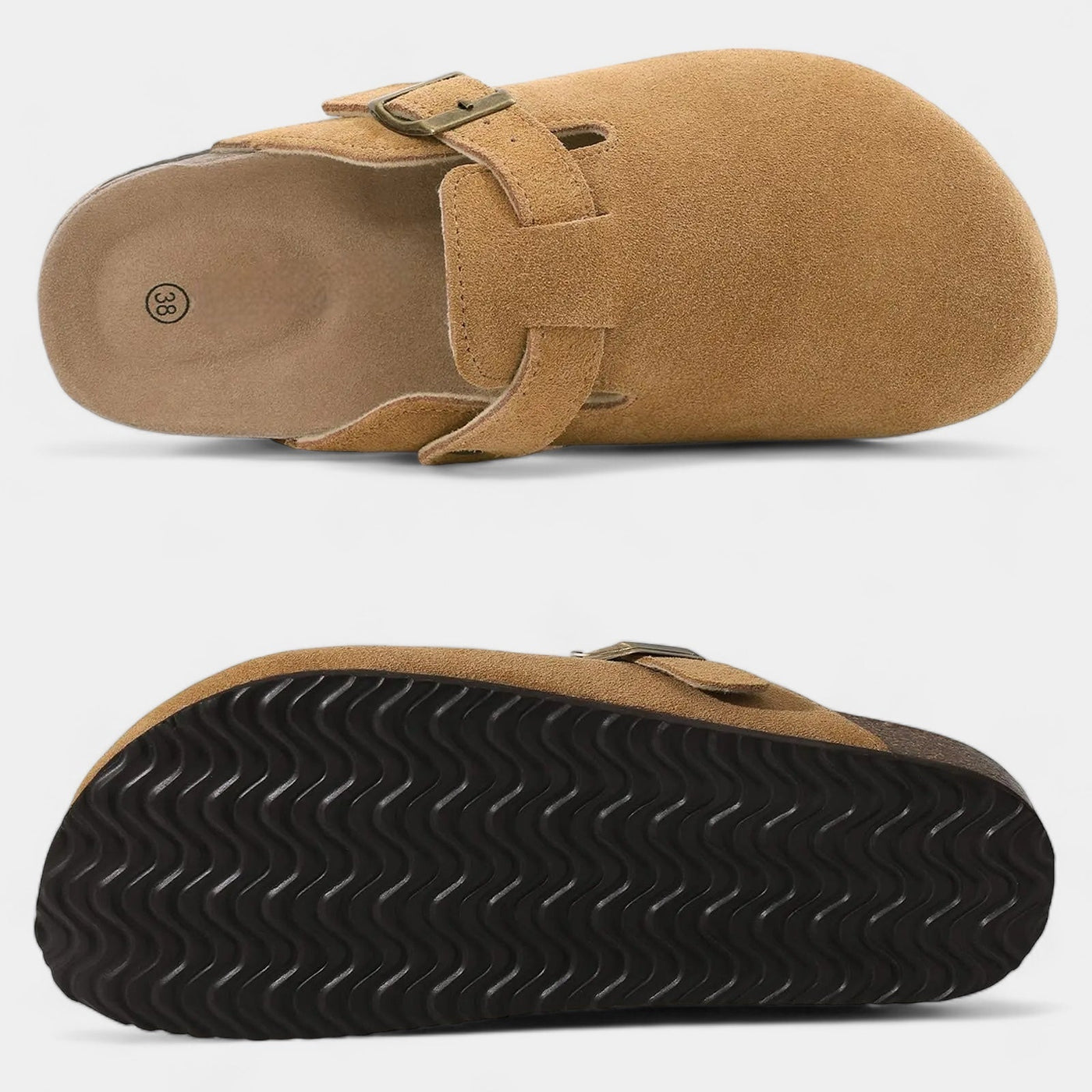 Mercellini Classic Suede Clog