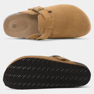 Mercellini Classic Suede Clog