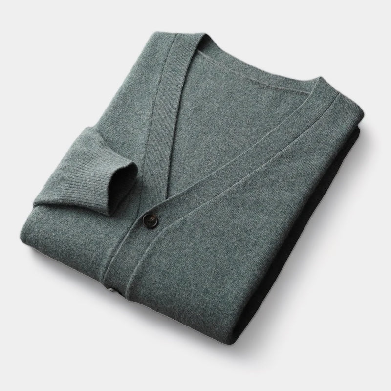 Mercellini Merino Wool Cardigan Sweater