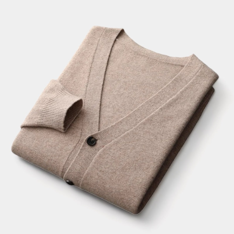 Mercellini Merino Wool Cardigan Sweater
