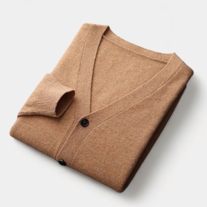 Mercellini Merino Wool Cardigan Sweater