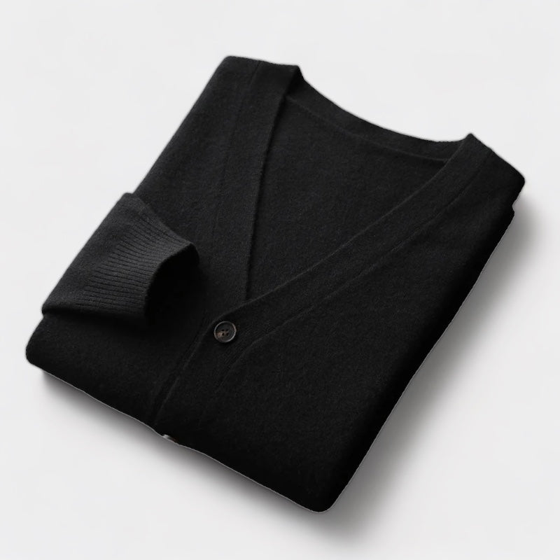 Mercellini Merino Wool Cardigan Sweater