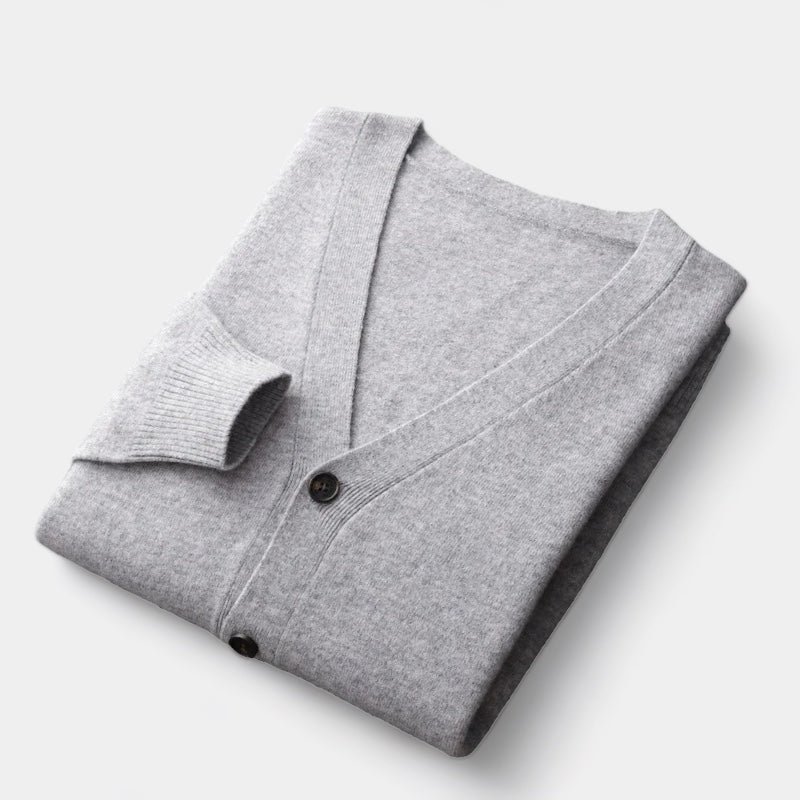 Mercellini Merino Wool Cardigan Sweater