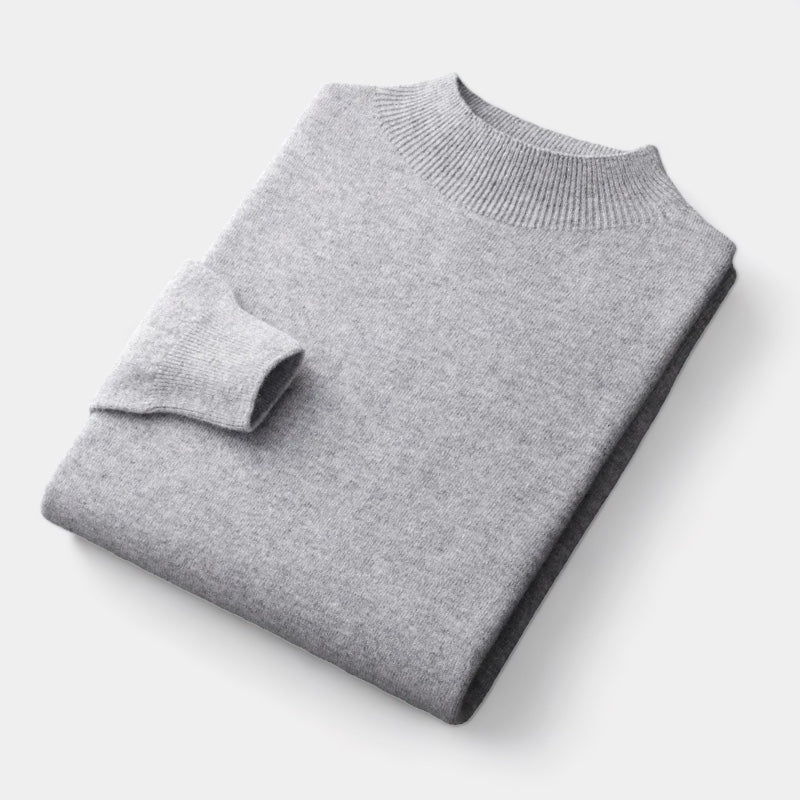 Mercellini Merino Wool Half Turtleneck Sweater
