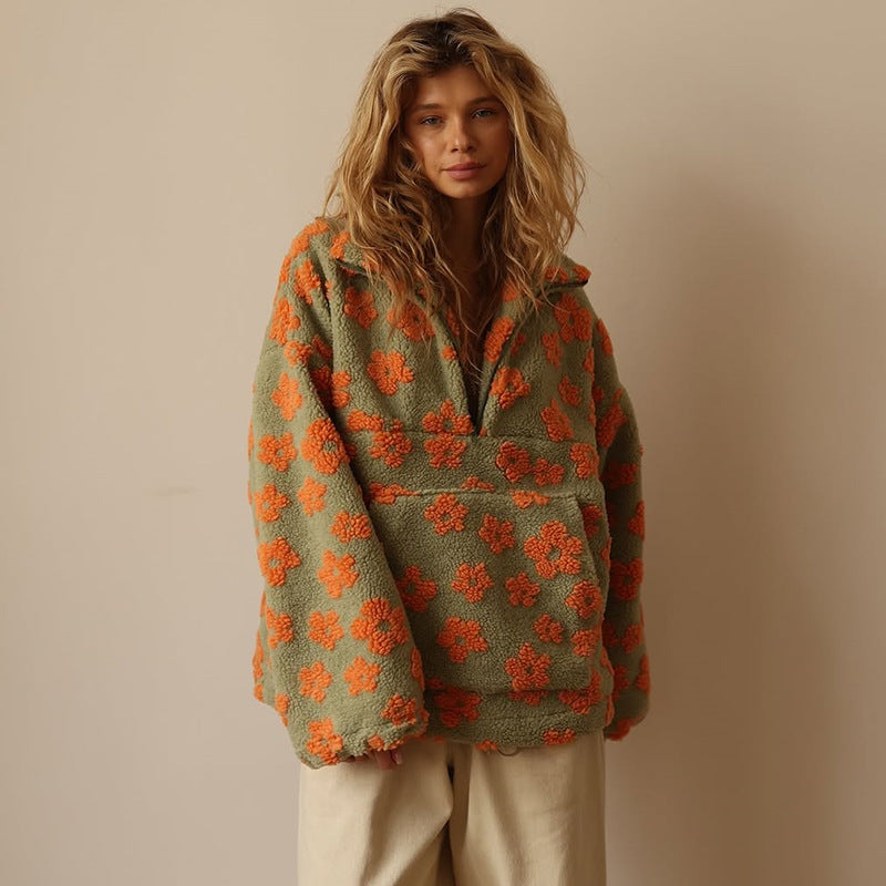 SOFIA | FLORAL MAGLIONE