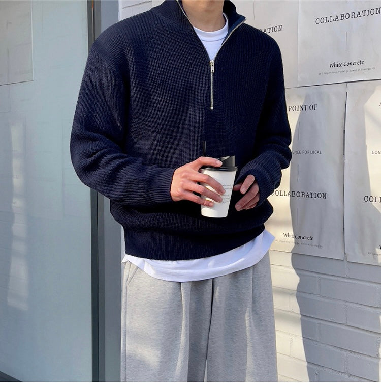 Mercellini Half-Zip Sweater