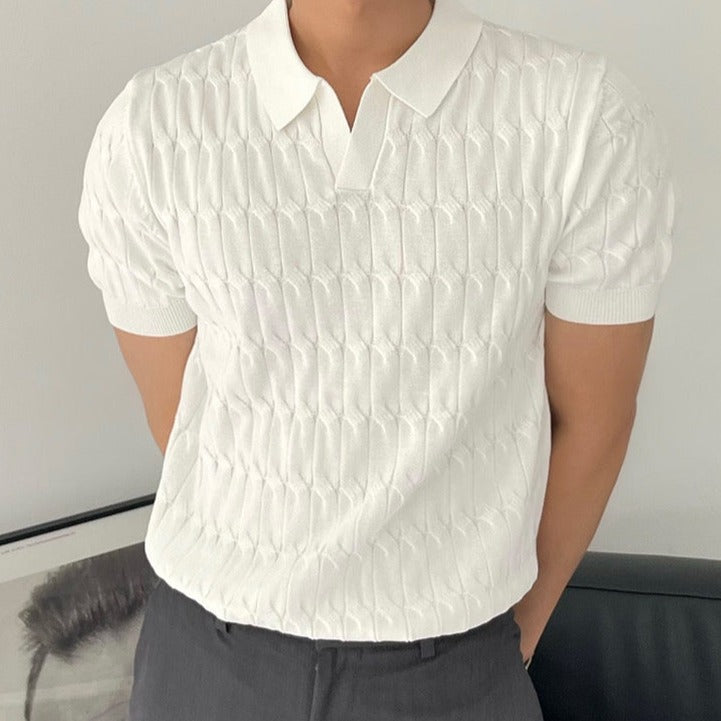 Mercellini Striped Polo Shirt