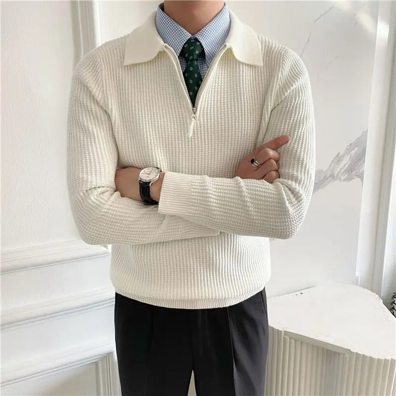 Mercellini Quarter Zip Sweater