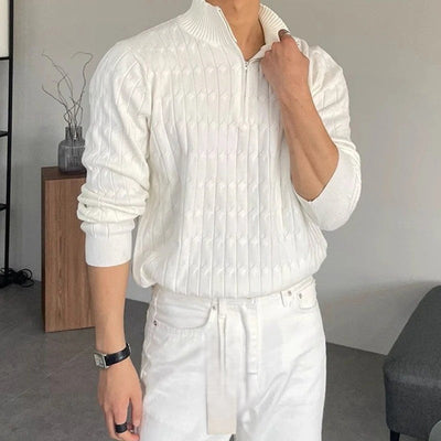 Mercellini Quarter Zip Sweater