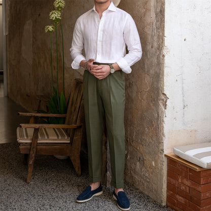 Mercellini Classic Linen Shirt