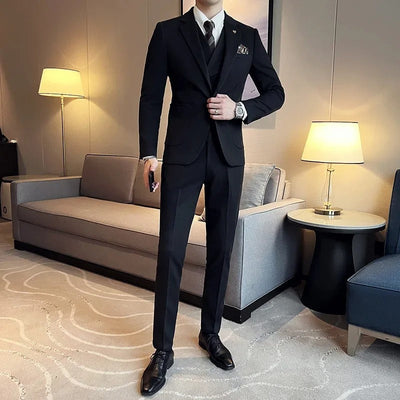 Mercellini 3-Piece Suit